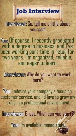 The script that got me hired #interview #jobsearch #shorts