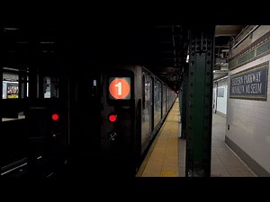 IRT Eastern Pkwy Line: (2) and (4) Local Trains @ Eastern Pkwy-Bklyn Museum (R62A, R142, R142A)