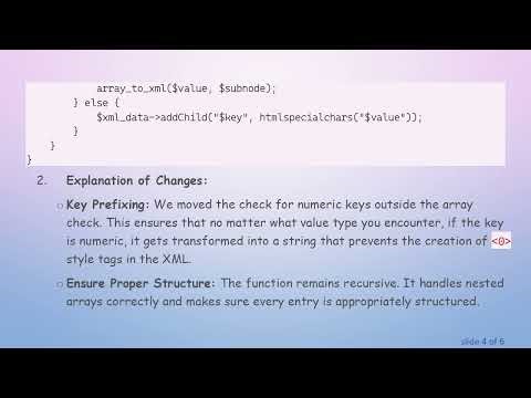 How to Fix XML with 0 Tags