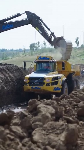 Some footage from a recent earthmoving project with Collins Transport providing road sweepers to keep access roads clean. #collinsearthworks #collinstransport #heavyequipment #excavator #volvoce #dozer #buldozer | Collins Earthworks Ltd