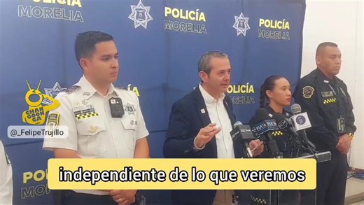 5.3K views · 413 reactions | #Morelia "¡Los Valencia mienten!", comisionado Cussi sale a desmentir señalamientos de Revolución Social y acusa una campaña de desprestigio en contra de la Policía Morelia‍♂️❌ 盧: @_FelipeTrujillo | Changoonga.com | Facebook