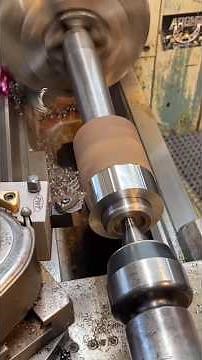 Good ideas Using an expanding mandrel to hold a workpiece and turn the outer diameter #engineering