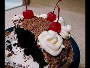Mini Black Forest Cake Recipe | Step by step Mini Black Forest cake recipe | Episode 101