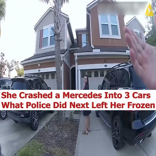 171K views · 1.6K reactions |  She Crashed a Mercedes Into 3 Cars — What Police Did Next Left Her Frozen Metal everywhere. Airbags blown. She thought the worst part was the crash — until the officers walked up and asked her one question she couldn’t answer. That’s when her whole attitude collapsed.  What do you think the officers asked that left her frozen? | Terminal Justice | Facebook