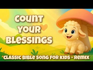 Count Your Blessings 😍 Joyful Bible Song for Kids That Teaches Gratitude \\ A Fun Song for Toddlers