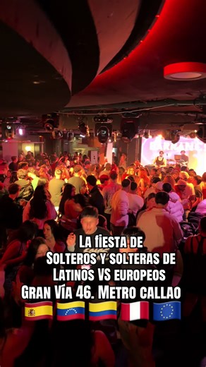 Fiesta de Solteros en Madrid: Latinos vs Europeos