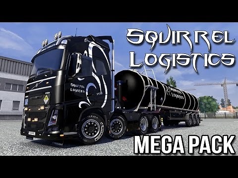 Squirrel Logistics Mega Pack (ETS2 Mod)