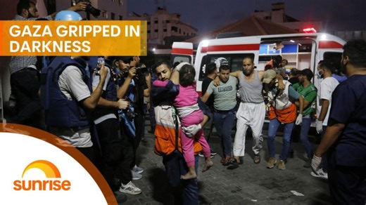 Two-point-three million people are held in darkness as Israel cuts Gaza's electricity