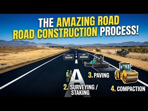The Step-by-Step Evolution of Modern Road Construction