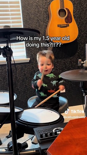 Our baby boy’s first video was posted one year ago today 🥹Only one and a half in this video. This is the first time I saw him play on time with a song..I’ll never forget sending it to my husband like OMG look what just happened. Watching your talent/passion for music and drumming grow has brought so much joy to your mama & dada, my baby. We will be by your side forever ❤️ #babydrummer #drummer #greenday