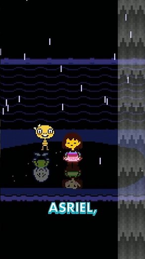 Undertale Red and Yellow CHARA REFLECTION