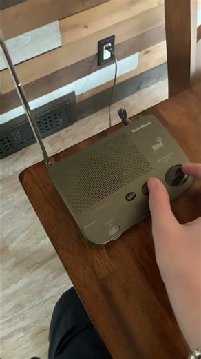 My thrifted RadioShack weatheradio alert 12-247B from 2000