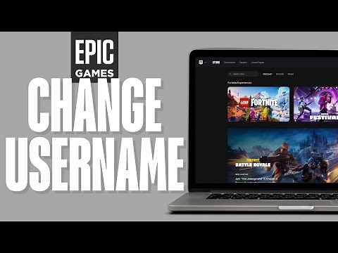 How To Change Your Epic Games Username (EASY)