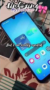 MY FIRST PHONE UNBOXING 🎀