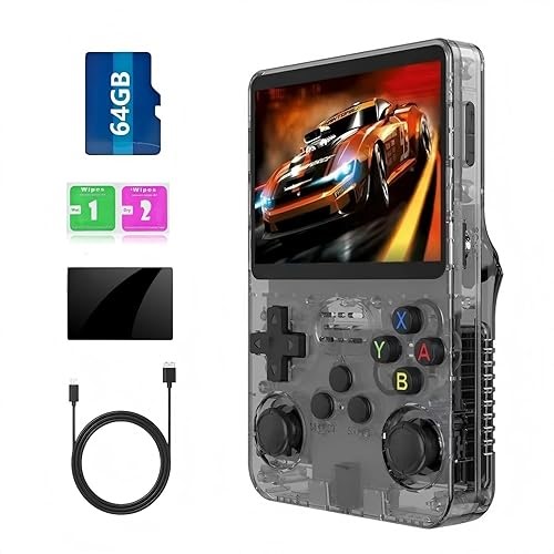 ugtenversi Portable Retro Handheld Game Console ,20000+ Games ,12+Emulators , Game Emulator Handheld 3.5-inch IPS S