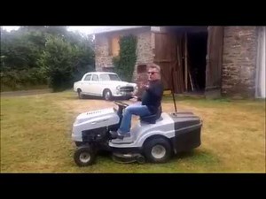 Comment utiliser un tracteur tondeuse