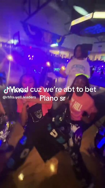 Blacklight/neon/senior night!!! 7:30 tn @ Childrens Health #beatthewildcats #seniornight #bluehawks #yellleaders #rhhs #rhhsfootball #2024bride @Blue Hawk StuCo @Rock Hill Media