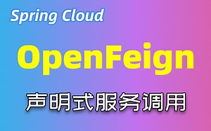 【尚学堂】SpringCloud微服务之OpenFeign声明式服务调用_SpringCloudOpenFeign远程访问的使用流程