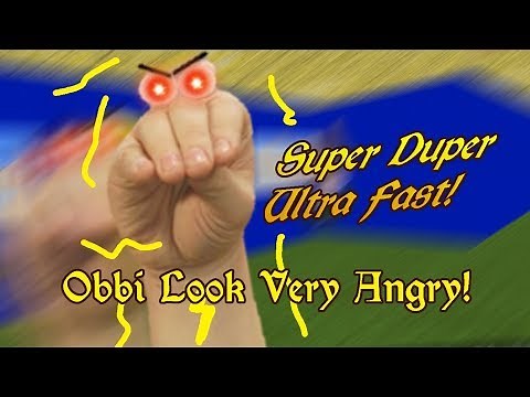 SUPER DUPER ULTRA FAST! | Oobi's Basics [Baldi's Basics Mod]