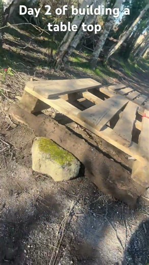 Day 2 of building a table top