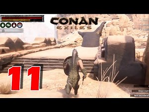 Conan Exiles 2021 | Nueva base y Mazmorra tumba de Gallaman | Gameplay 11