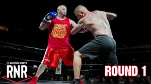 ALL HEART. Nick "Huckamania" Huckins takes on Nelson "Fuckin' Sickest" Acevedo at RnR 19 in Providence, Rhode Island. | Rough N' Rowdy Brawl