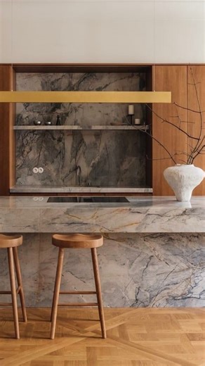 Ijen Blue  Layers of cerulean, slate and soft grey give Ijen Blue a serene yet striking presence. Secure your stone today, link in bio! | Marblous Group | Facebook