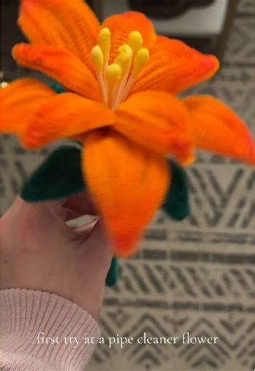 Creative Pipe Cleaner Flower Craft for Beginners