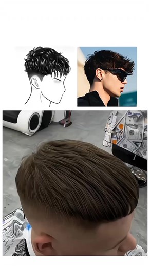 Hairstyel for men ✨🦋 #hairstyle #tutorial #lookmaxing #trend