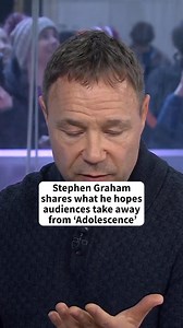 Netflix's "Adolescence" is the number one show on the streaming platform, and co-creator and star Stephen Graham shares why he believes the show has resonated with audiences so much and what he hopes they take away from it. | Today Show