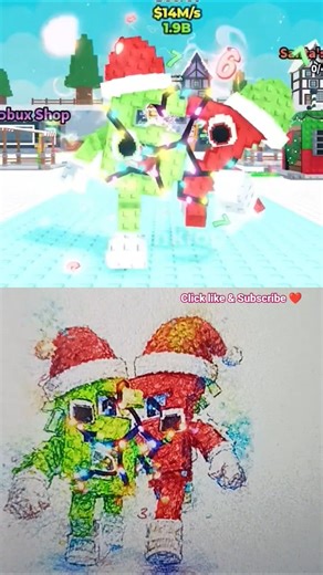 Drawing Roblox Characters Feat All New Brainrot New North Pole Update #usa #memes #brainrot