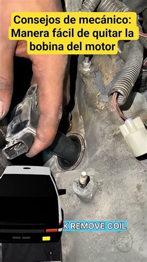 How to remove the ignition coil #cars #engine #mechanics