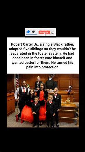 His journey from foster child to adoptive father became a national inspiration.#motivation