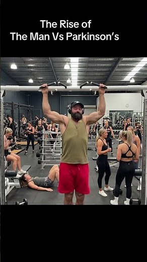 The rise of the Man vs Parkinson’s #parkinsonsawareness #gym