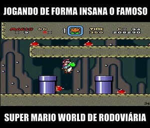 63K views · 1.1K reactions | SUPER MARIO WORLD DE RODOVIÁRIA | Slay | Facebook