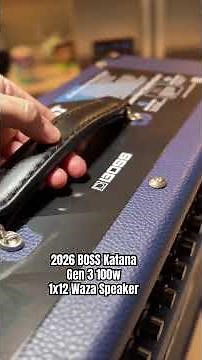 2026 BOSS Katana Artist Gen 3 100W 1x12 “ Waza Speaker Guitar Combo Amp- Blue #bosskatana