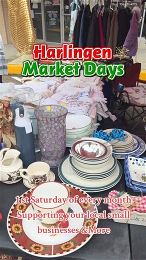✨ “Come see why Harlingen Market Days is my favorite part of the month ✨🌿🛍️”#956 #reels #956valley