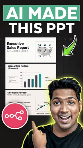 Turn Data Into PPT in Seconds!