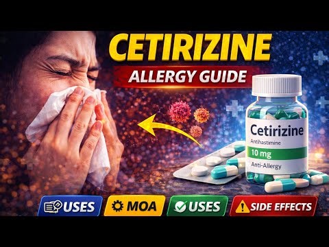 Cetirizine Explained | Uses, Dosage, Side Effects & How It Works