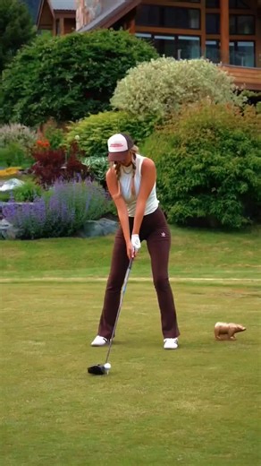 Beautiful girl golf Drive swing #golfswing #golfgirl #sports | Golf Model