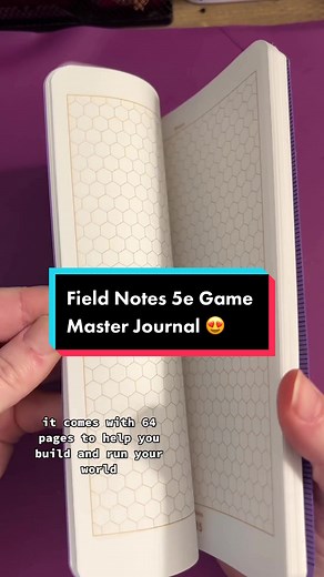Exciting New Field Notes Game Master Journal for Organized Dungeon Mastering