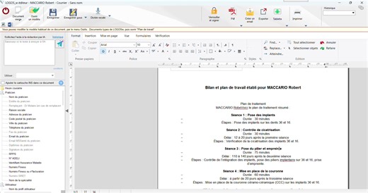 Plan de Traitement et Compte Rendu par IA dans Logosw ! Comment l’IA de Logosw optimise le plan de traitement et produit un compte rendu complet en un clic ? Formation sur Logosw de A à Z  https://www.efficience-dentaire.fr/courses/logosw-formation-complete/ ou contactez-nous sur contact@efficience-dentaire.fr | Efficience dentaire France | Facebook