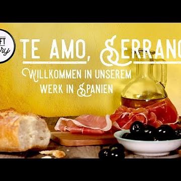 SERRANO SCHINKEN HERSTELLUNG - So entsteht unser Schinken in Spanien 🇪🇸