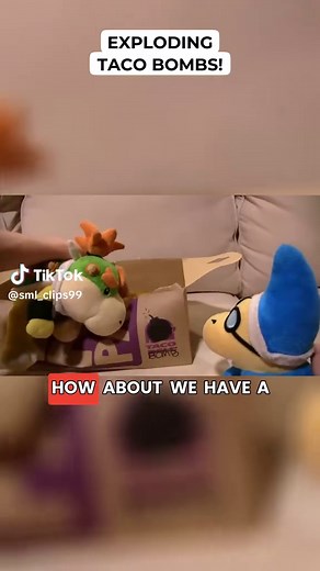 Tacos that explode?! WTF! 💣 #tacos #bomb #explosion #wtf #SML