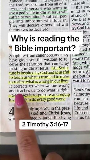 The Power of Scripture ✨ | 2 Timothy 3:16-17