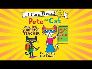 Pete the Cat and the Surprise Teacher | Animated Book | Read Aloud