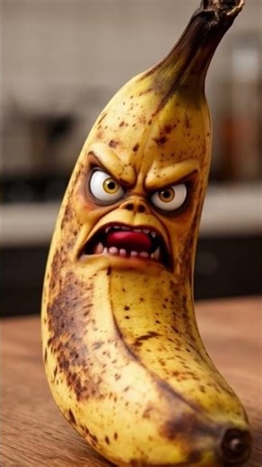 ANGRY Banana left to rot