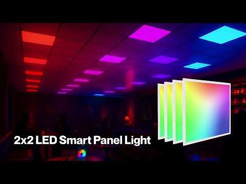 Flat Panel LED Lights Collection | 2x4, 2x2, 1x4, 1x2 & Smart LED Panels