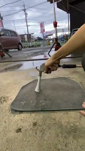 車内清掃に便利！パルスエアーガン！