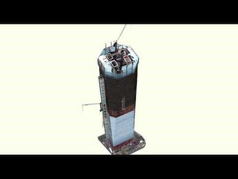 One World Trade Center (Freedom Tower) Animated Construction Time-lapse